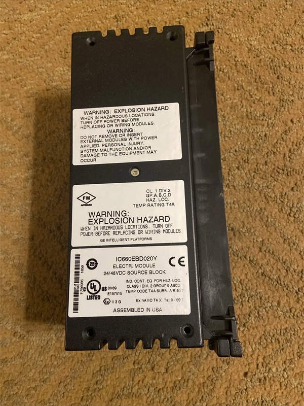 General Electric IC660TSD020 Temperature Sensor and Monitoring Module