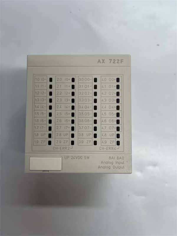 ABB AX722F 3BDH000377R0001 Analog Input/Output Module