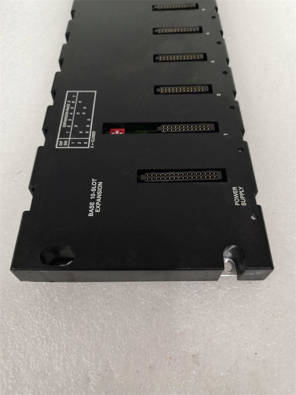 General Electric IC693CHS392 10–Slot Expansion I/O Backplane