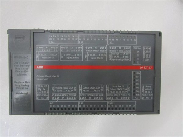 ABB 07KT97B Programmable Logic Controller (PLC) Module
