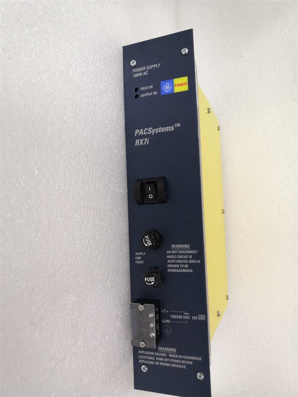 GE Fanuc IC698PSA100D 100W AC/DC power supply module