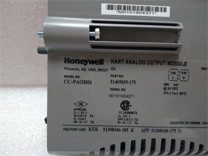 Honeywell CC-PAOH01 HART–enabled Analog Output Module