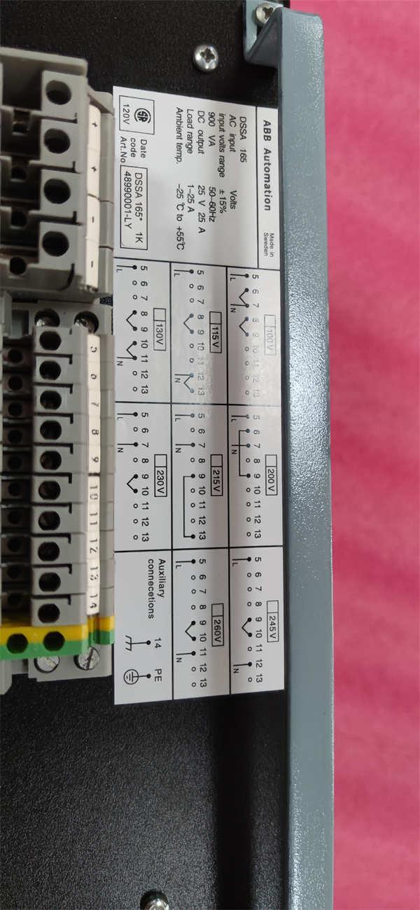 ABB DSSA165 Power Supply Module