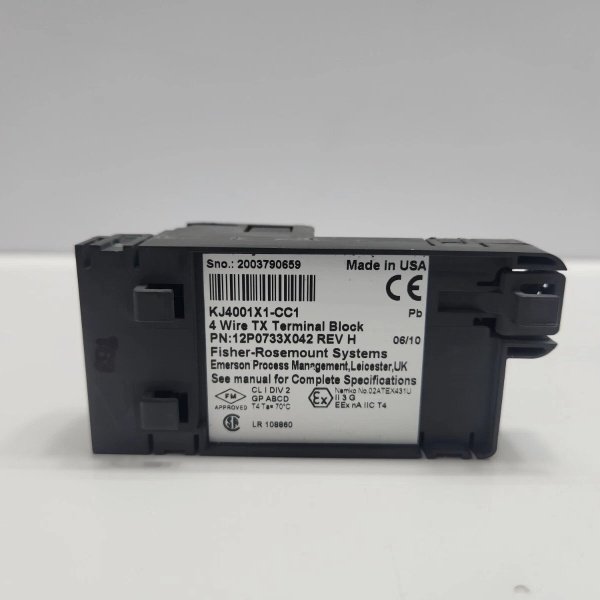 Emerson KJ4001X1-CC1 32-Channel 4-Wire Terminal Block