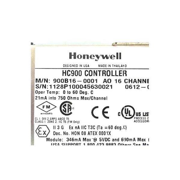 Honeywell 900B16-0001 HC900 Analog Output Module