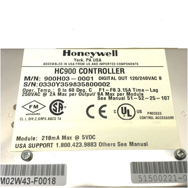 Honeywell 900H03-0001 Digital Ouput Module