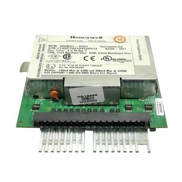 Honeywell 900K01-0201 4 Channel Pulse/Frequency/Quadrature Module
