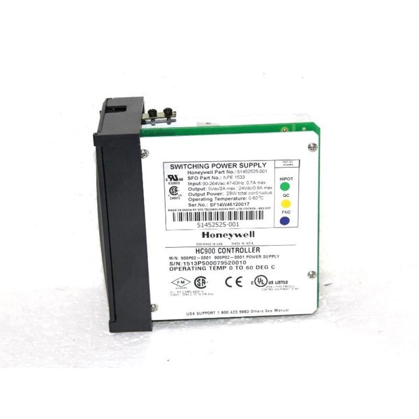 Honeywell 900P02-0001 HC 900 Controller Power Supply Module