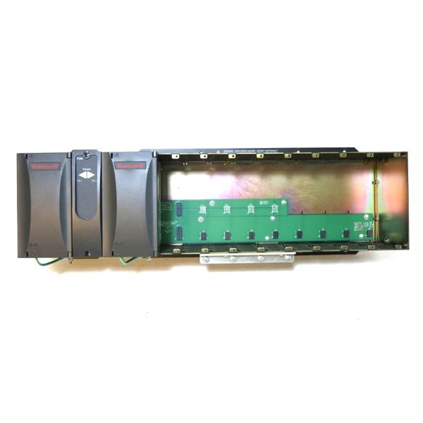 Honeywell 900R08R-0101 8-Slot Redundant Power Supply Extension Rack PLC