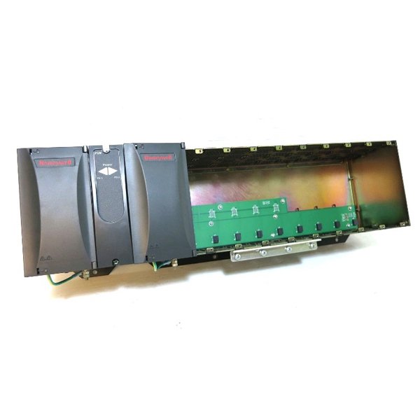 Honeywell 900R08R-0101 8-Slot Redundant Power Supply Extension Rack PLC