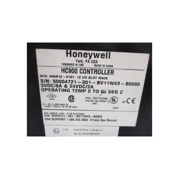 Honeywell 900R12-0101 ControlEdge HC900 12 I/O slot Rack