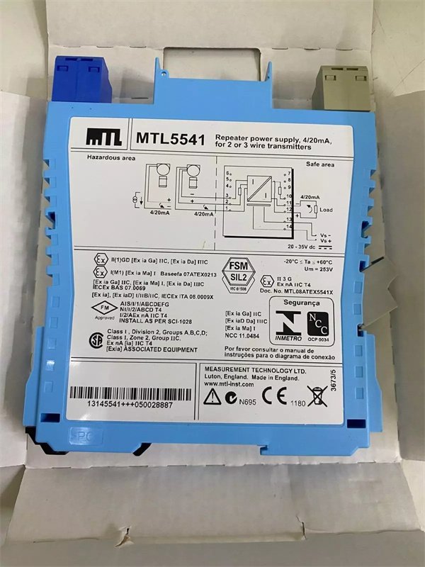 MTL 5541 Industrial Safety Barrier Module