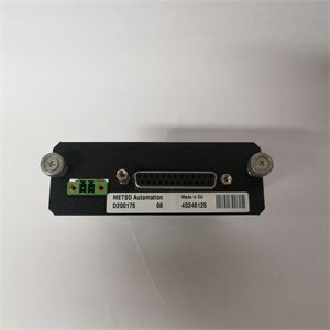 METSO D200175 Industrial Control Module