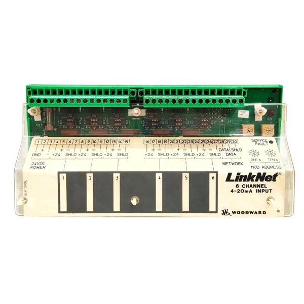 Woodward 9905-969 Linknet 6 Channel Analog Input Module