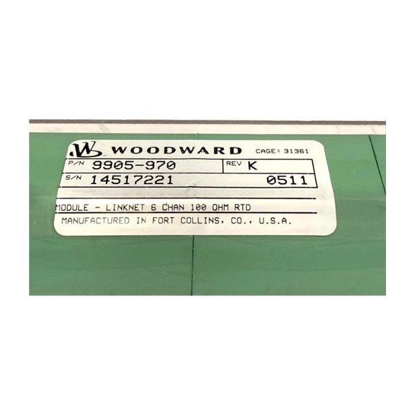 Woodward 9905-970 LinkNet 6 Channel Input Module