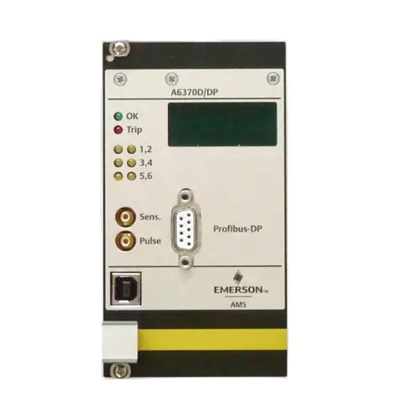 Emerson A6370D Overspeed Protection Monitor