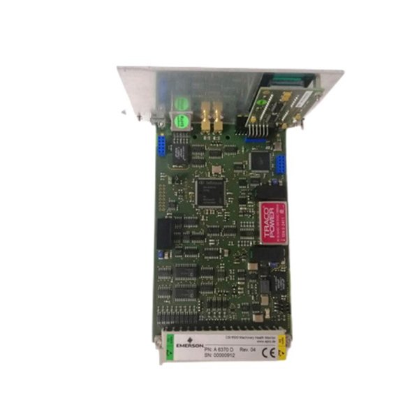 Emerson A6370D Overspeed Protection Monitor