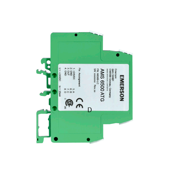 Emerson A6500-LC LVDT Converter