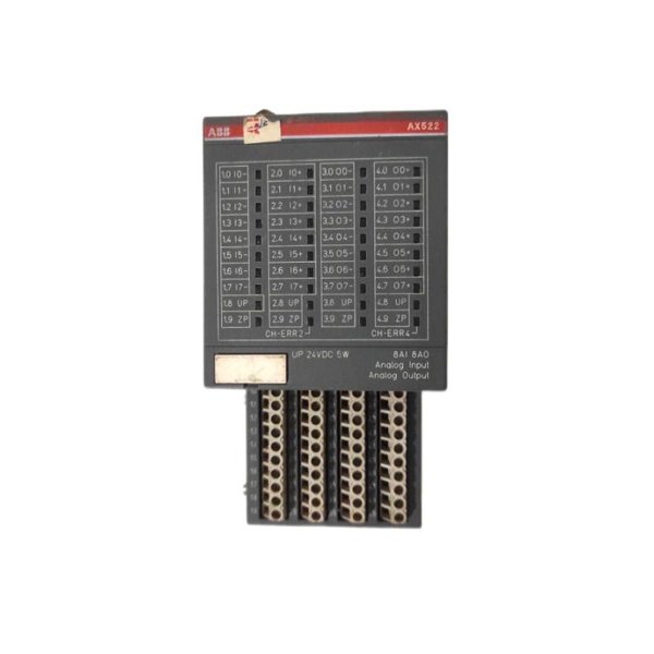 ABB AX522 1SPA250000R0001 S500 Analog Input/Output Module