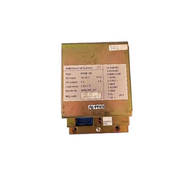 ABB DSSB 146 4898 0001-AP/2 Converter
