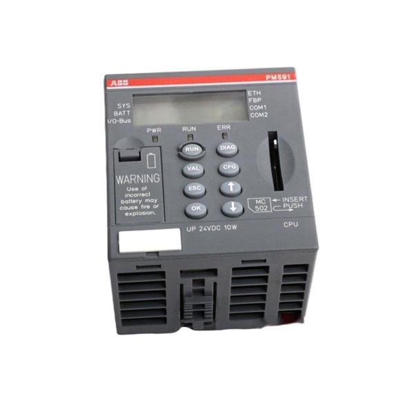ABB PM591-ETH 1SAP150100R0271 CPU Programmable Logic Controller