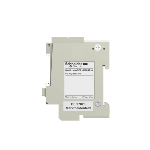 Schneider ABE7R16S210 Soldered Electromechanical Relay Sub Base