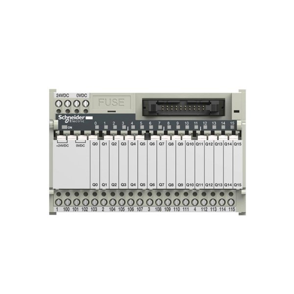 Schneider ABE7R16T111 Sub-Base With Plug-In Electromechanical Relay