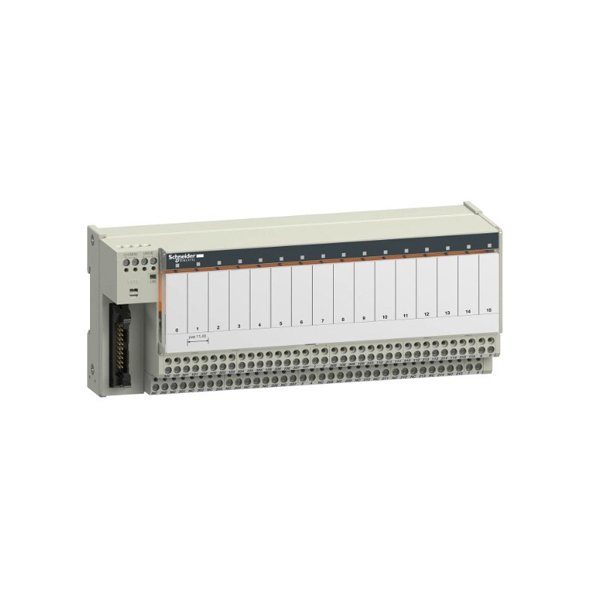 Schneider ABE7R16T230 Sub-Base With Plug-In Electromechanical Relay