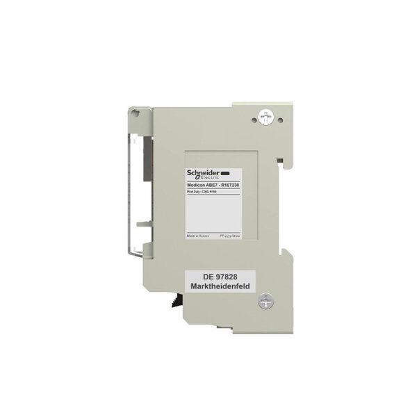 Schneider ABE7R16T230 Sub-Base With Plug-In Electromechanical Relay