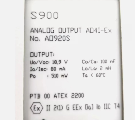 ABB AO920S 3KDE175531L9200 Analog Input