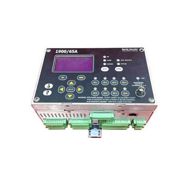 Bently Nevada 1900/65A-00-01-01-00-00 General Equipment Monitor