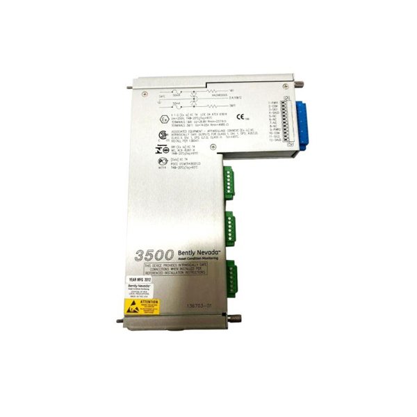 Bently Nevada 3500/50 136703-01 Discrete Internal Isolation I/O Module