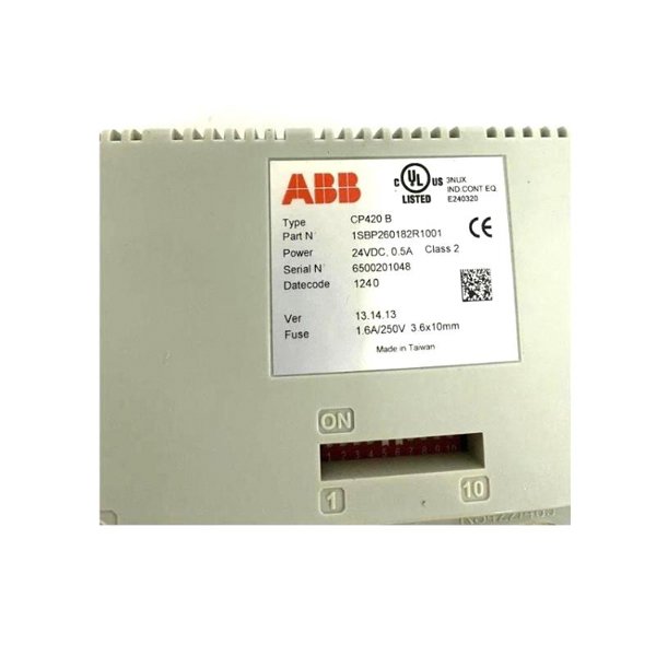 ABB CP420B 1SBP260182R1001 Control Panel