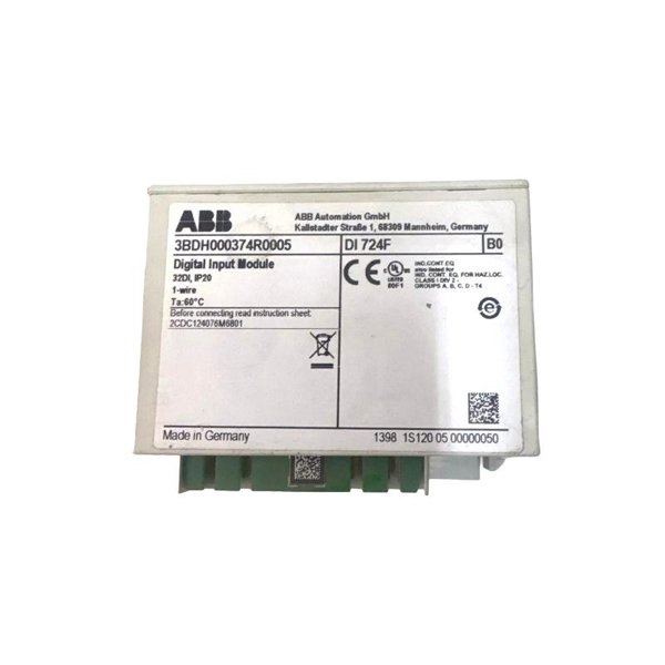 ABB DI 724F 3BDH000374R0005 Digital Input Module