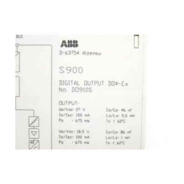 ABB DO910S 3KDE175321L9100 Digital Output Module