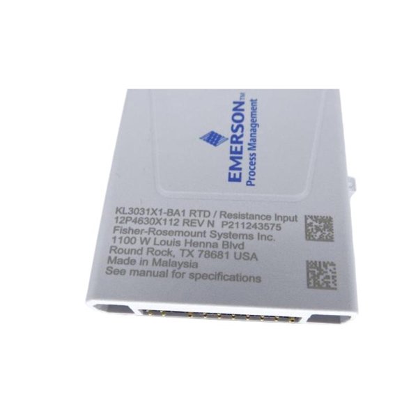 Emerson KL3031X1-BA1 RTD/Resistance Input Module
