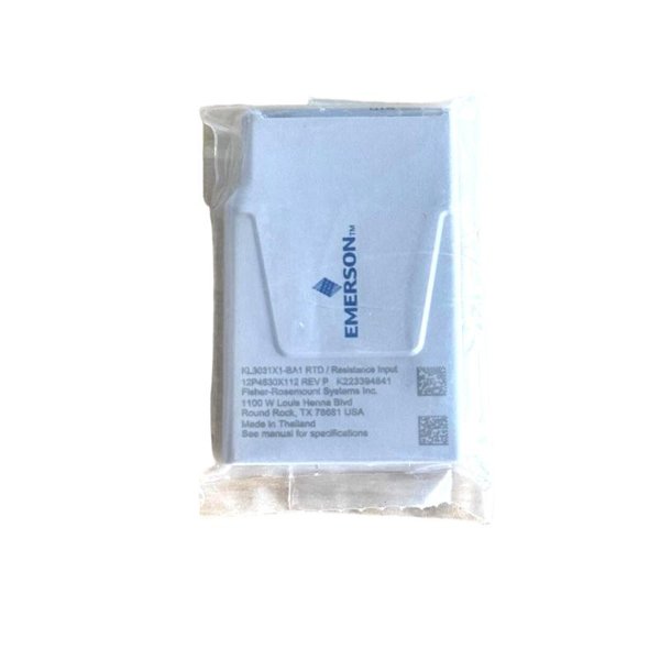 Emerson KL3031X1-BA1 RTD/Resistance Input Module