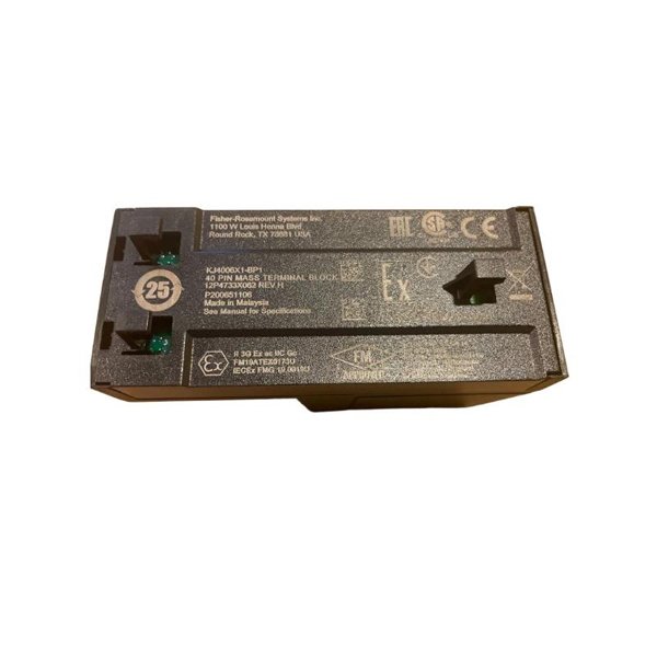 Emerson SE4001S2T2B5 KJ4006X1-BP1 + KJ3203X1-BK1 Discrete Input Card with Terminal Block