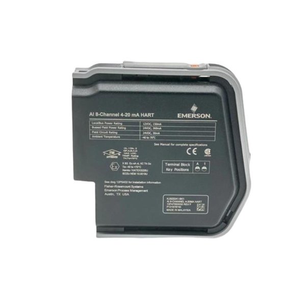 Emerson SE4003S2B1 KJ3222X1-BK1 8-Channel 4-20mA HART Card
