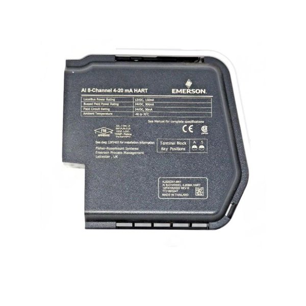 Emerson SE4003S2B5 KJ3222X1-BK1 Input Module with Terminal Block