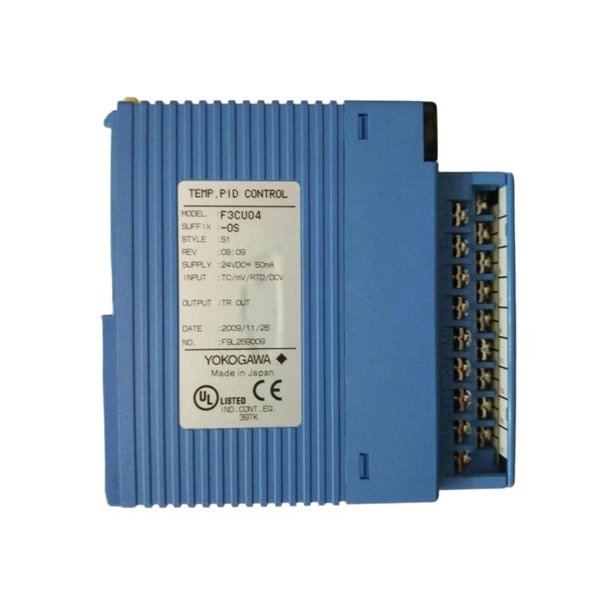 Yokogawa F3CU04-0S Temperature Monitoring Module