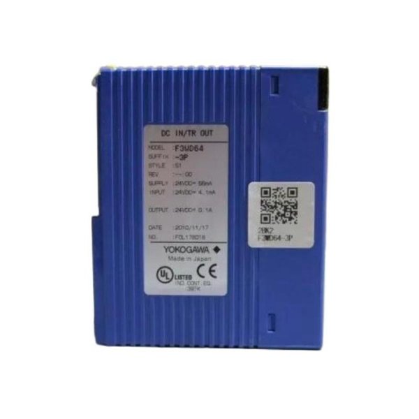 Yokogawa F3WD64-3P Input/Output Modules