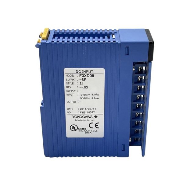 Yokogawa F3XD08-6F DC Input Module