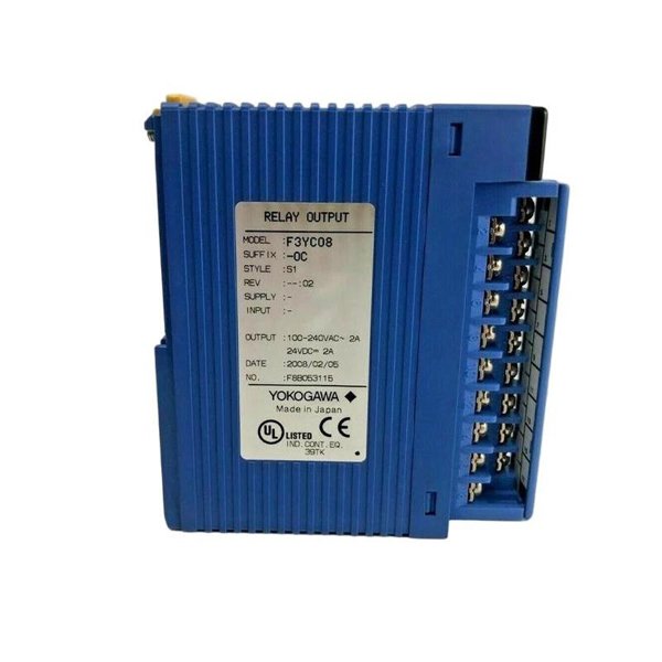 Yokogawa F3YC08-0C Relay Output Module