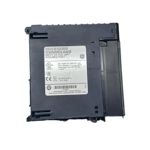 General Electric IC694MDL646B 24 VDC 16-point positive/negative logic Input Module