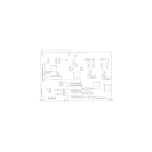 General Electric IS200SCNVG1A SCR Diode Bridge Control Board