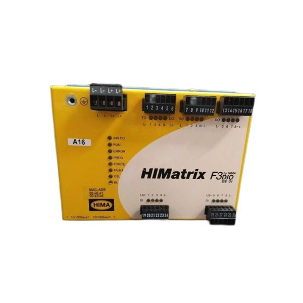 Hima F3 DIO 8/8 01 Remote I/O Module