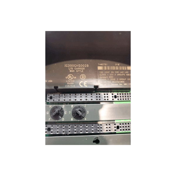 General Electric IC200CHS002B I/O Carrier Box Style