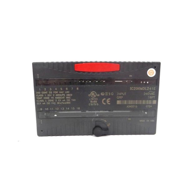 General Electric IC200MDL241E VersaMax Discrete Input Module