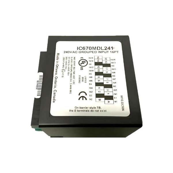 GE Fanuc IC670MDL241 Digital Input Module